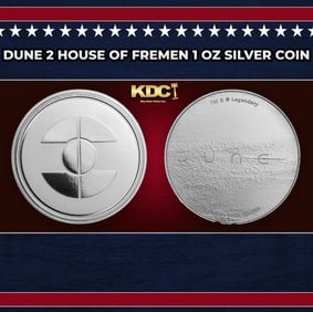 Dune 2 House of Fremen 1 oz Silver Coin Round