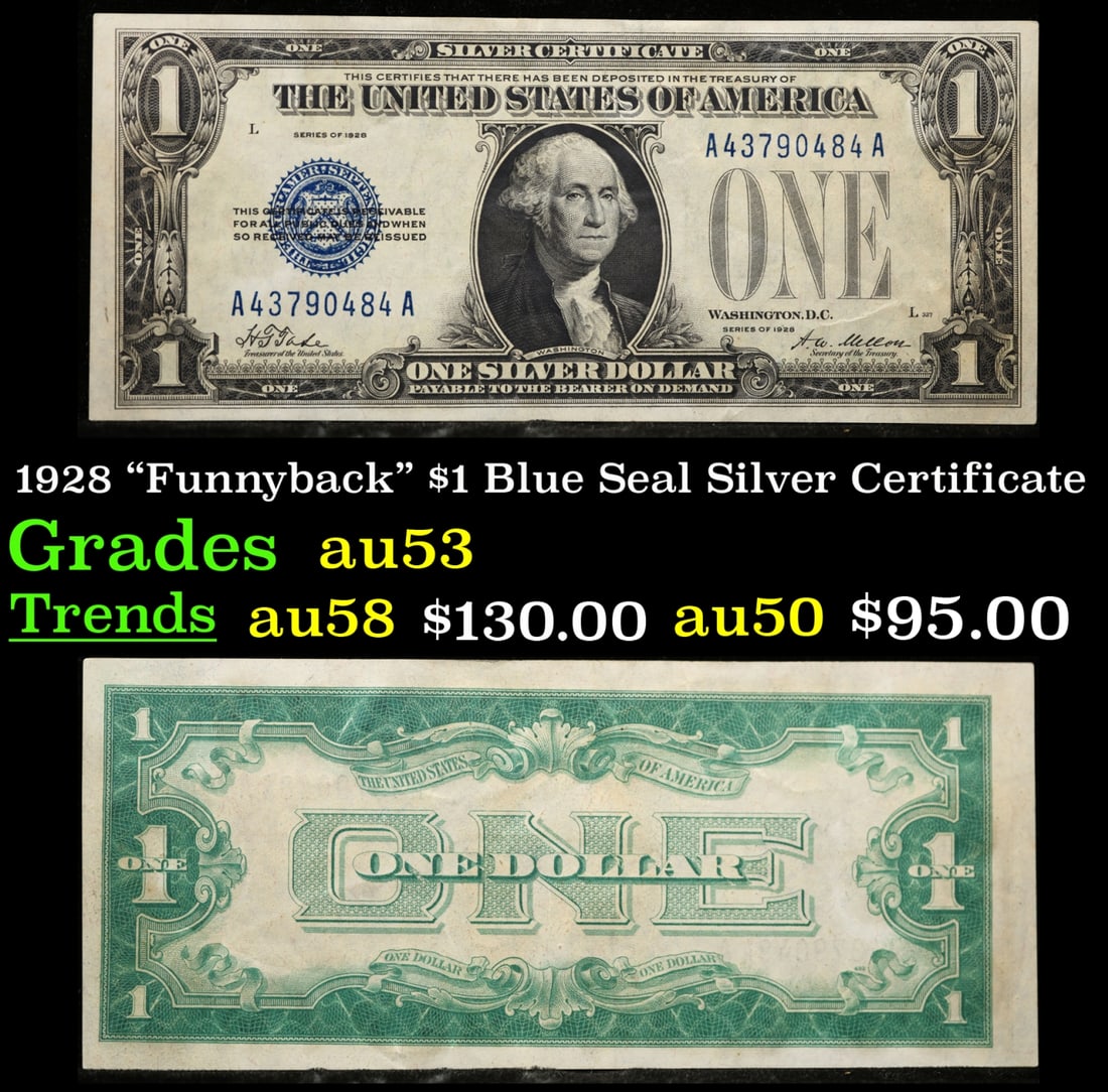 1923 $1 large size Silver Certificate Grades f+ Signatures Speelman/White (1 of 3)