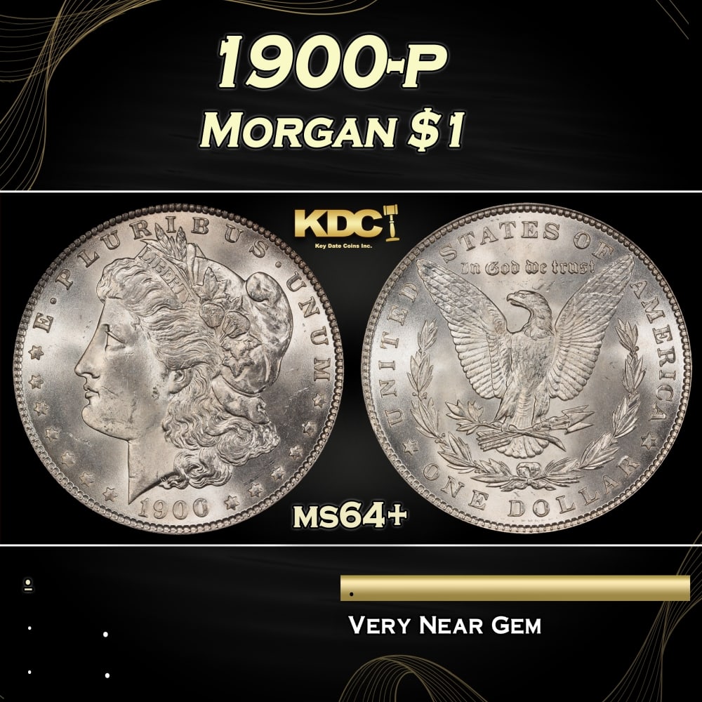 1900-p Morgan Dollar $1 Grades ms64+: 1900-p Morgan Dollar $1 Grades ms64+. 0