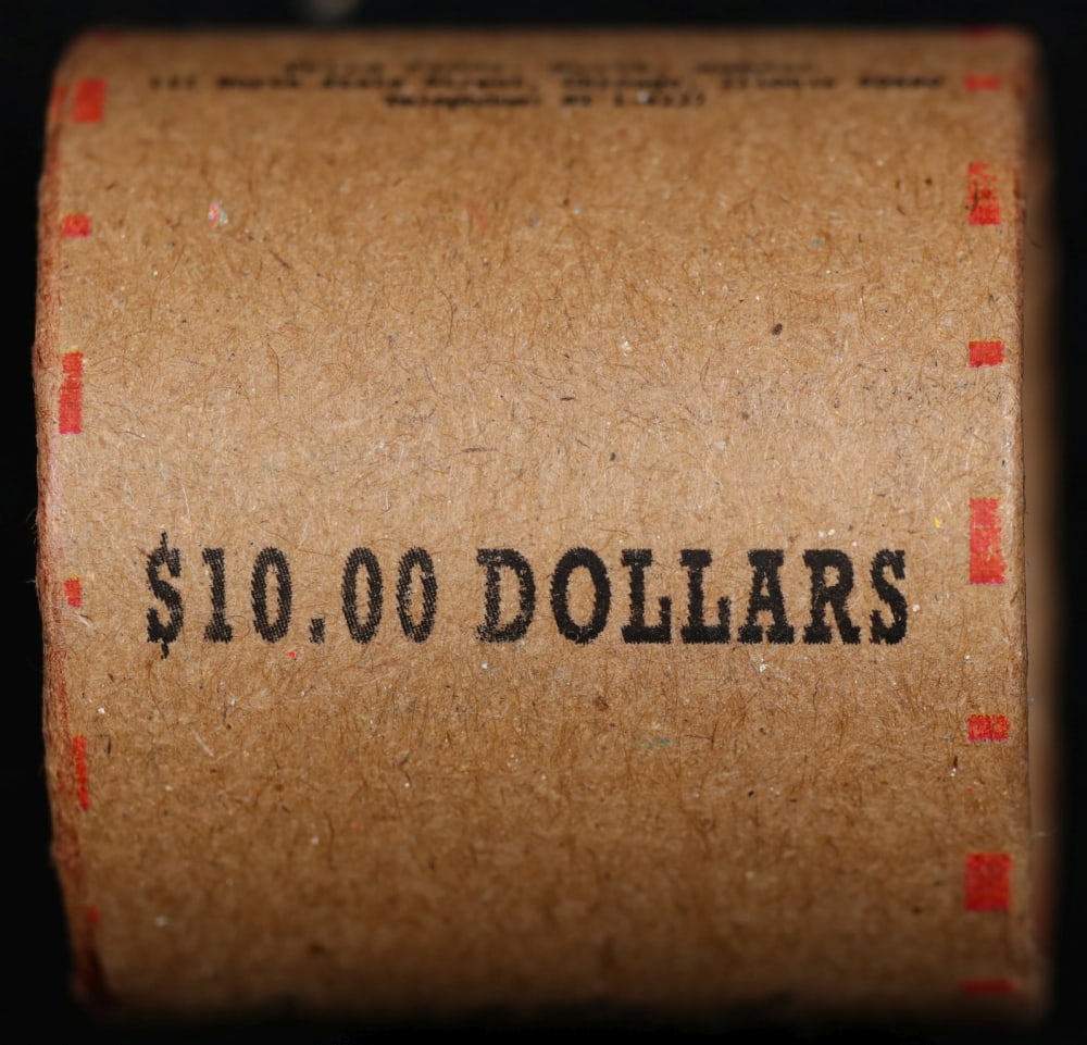 Rare Peace Circ MARSHALL FIELDS 10 $1 Roll RED Level - 3