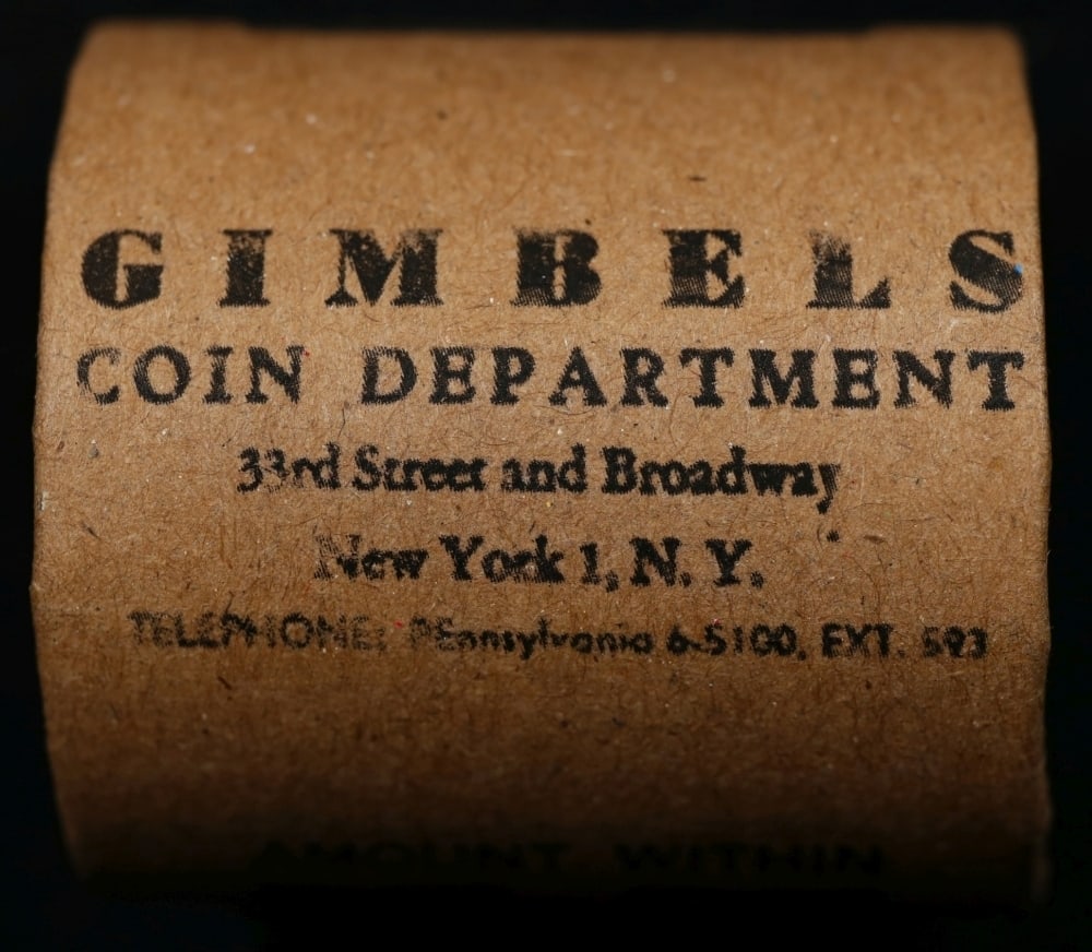 10 Coin Circ Peace GIMBLES Roll B+ - 2