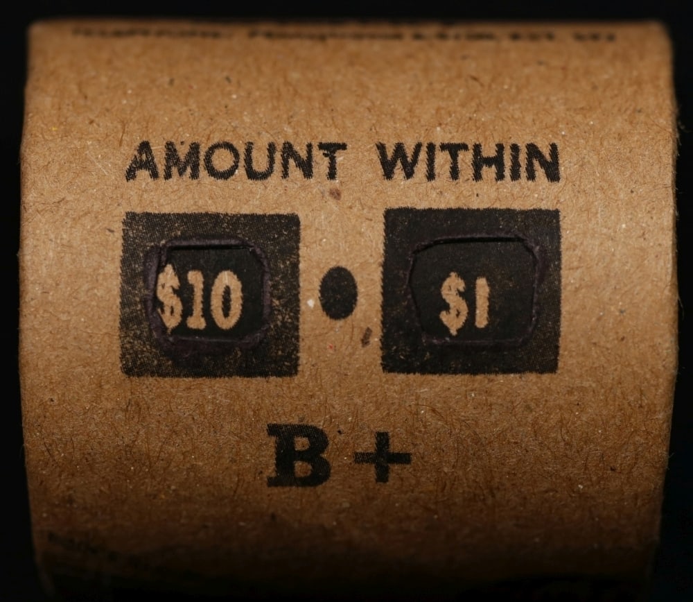 10 Coin Circ Peace GIMBLES Roll B+ - 3