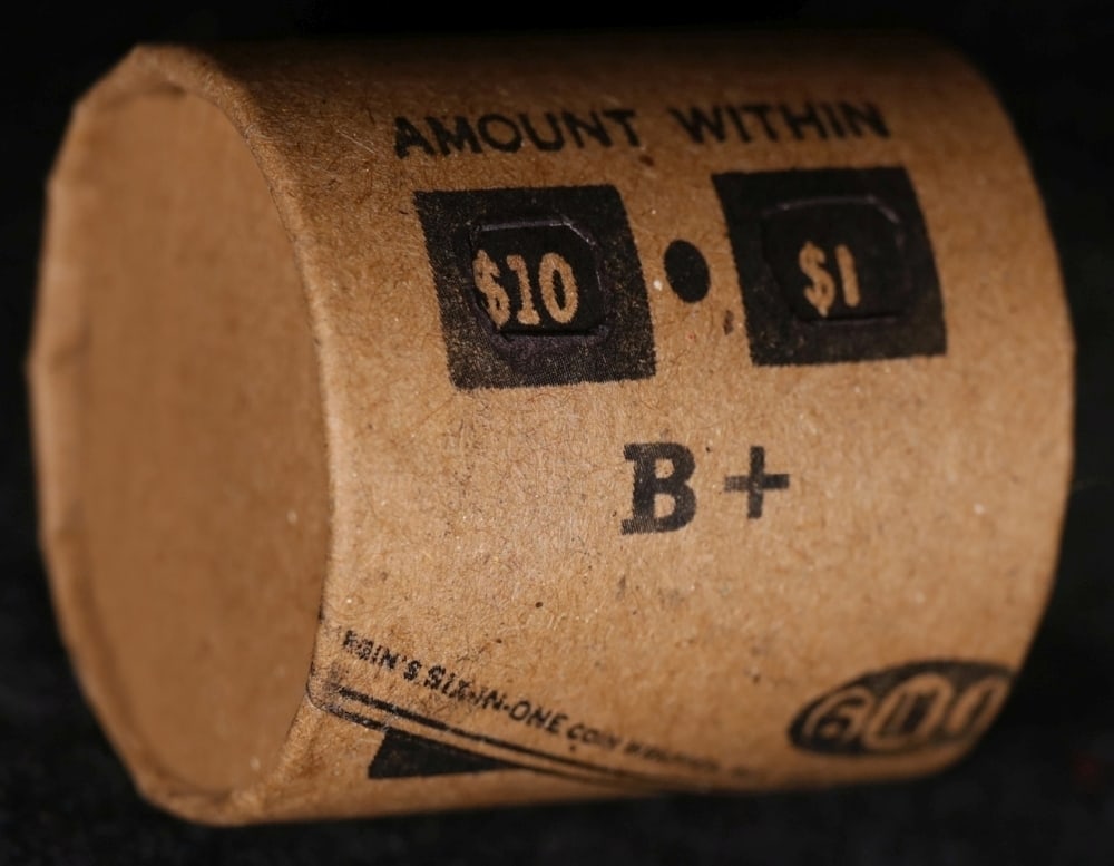 10 Coin Circ Peace GIMBLES Roll B+ - 4