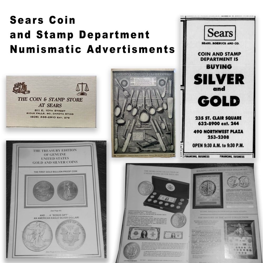 WOW! Double CC End On SEARS UNC Morgan Roll 10 CC & CC Ends - 7