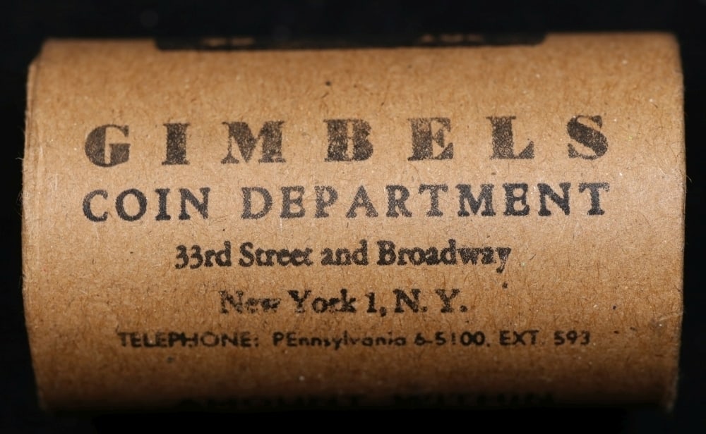 20 Coin GIMBLES Roll Circ Peace Dollar B+ - 2