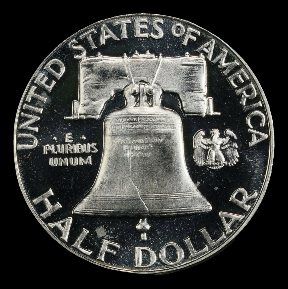 1950 Proof Franklin Half Dollar 50c pr65+ DCAM SEGS - 3