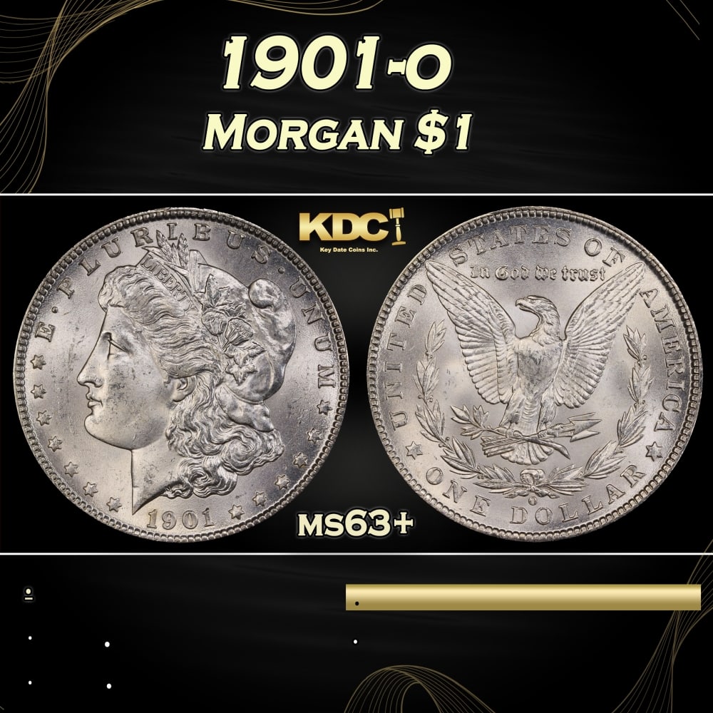 1901-o Morgan Dollar $1 Grades ms63+: 1901-o Morgan Dollar $1 Grades ms63+. 0