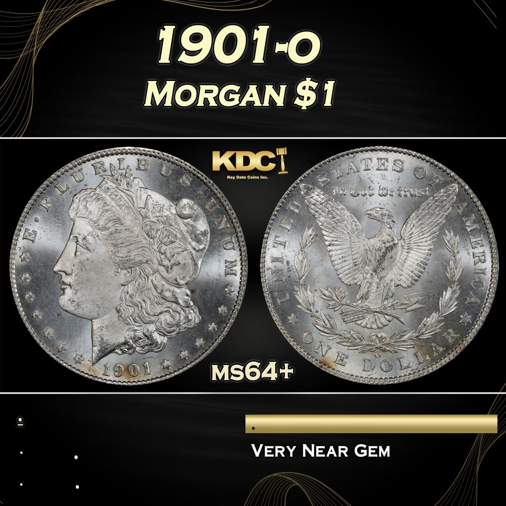 1901-o Morgan Dollar $1 Grades ms64+: 1901-o Morgan Dollar $1 Grades ms64+. 0