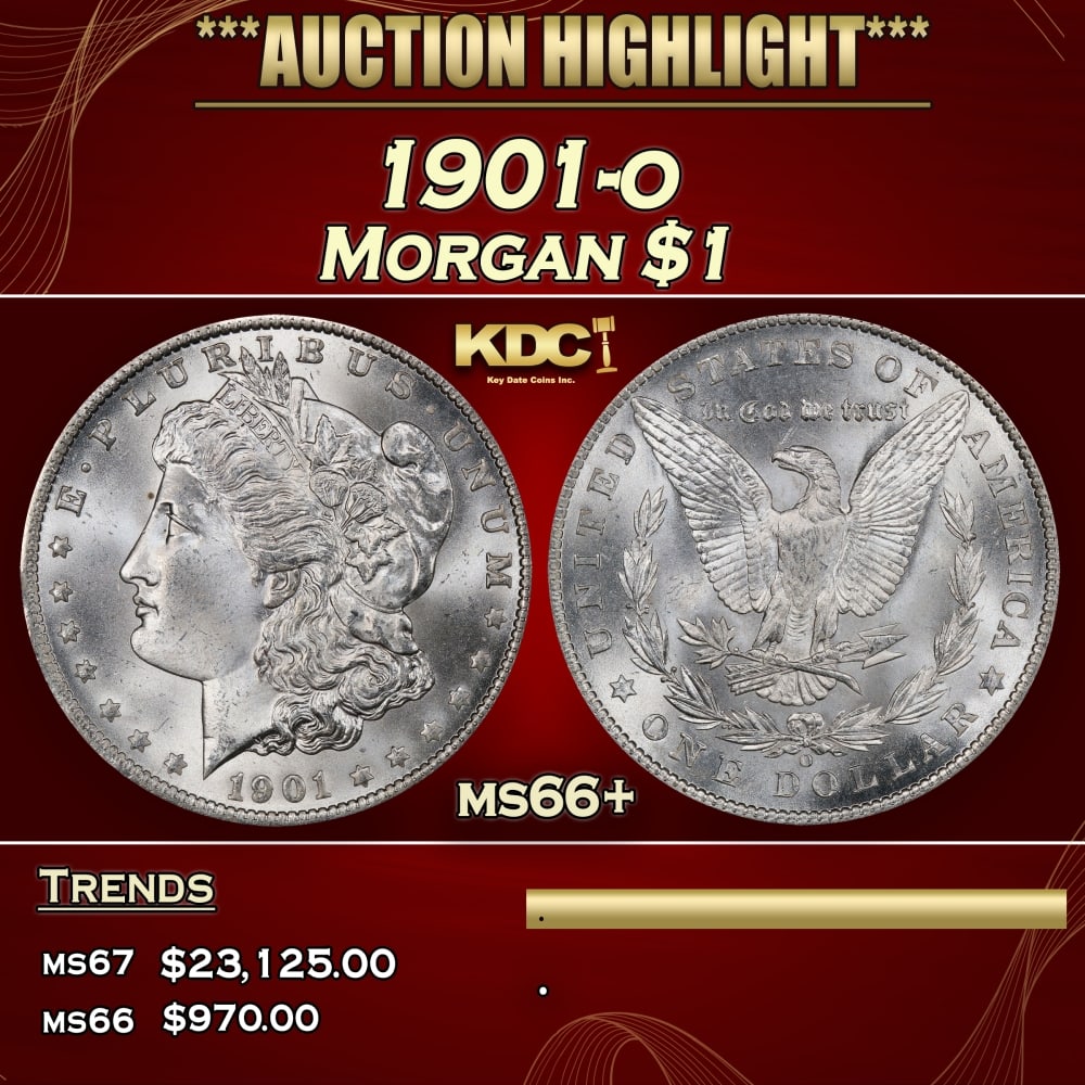 1901-o Morgan Dollar $1 ms66+ SEGS (1 of 4)