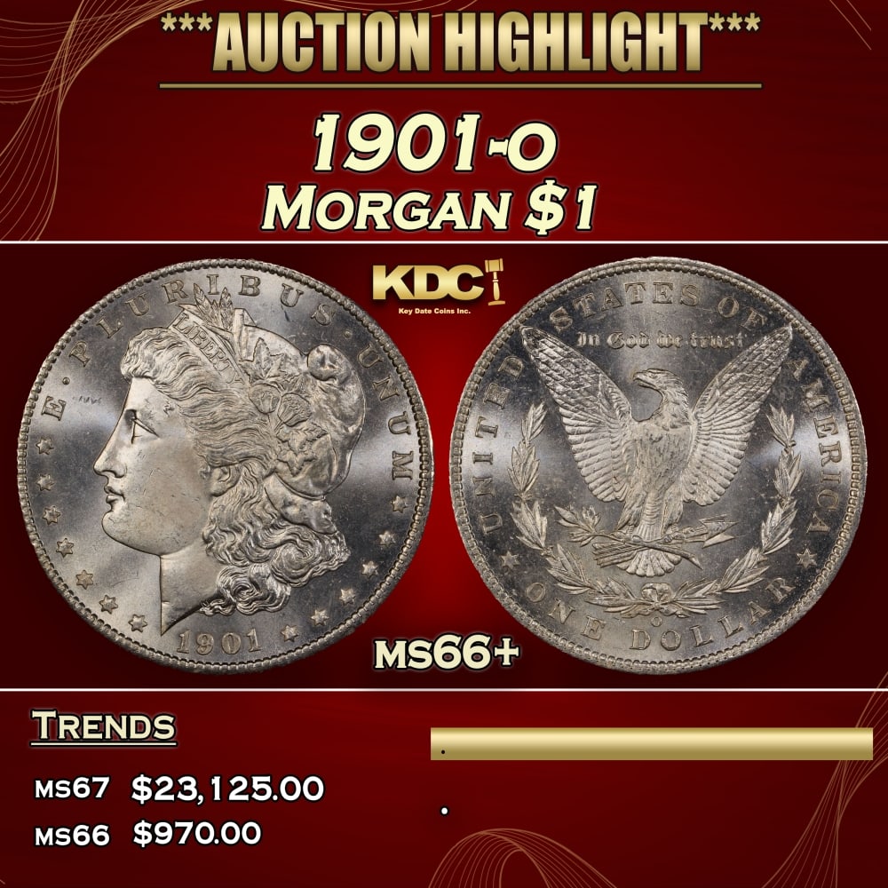 1901-o Morgan Dollar $1 ms66+ SEGS (1 of 3)