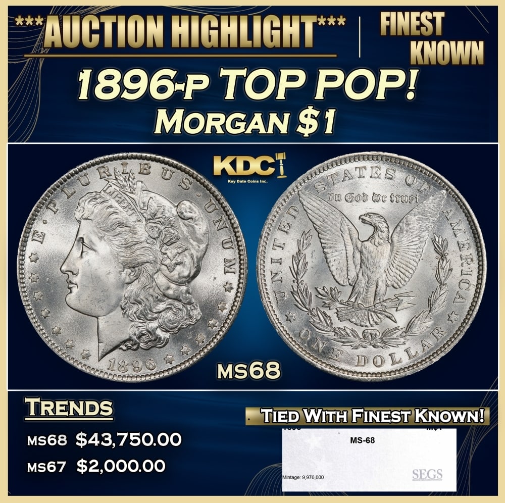 1878-cc Morgan Dollar TOP POP! $1 ms66 DMPL SEGS (1 of 4)