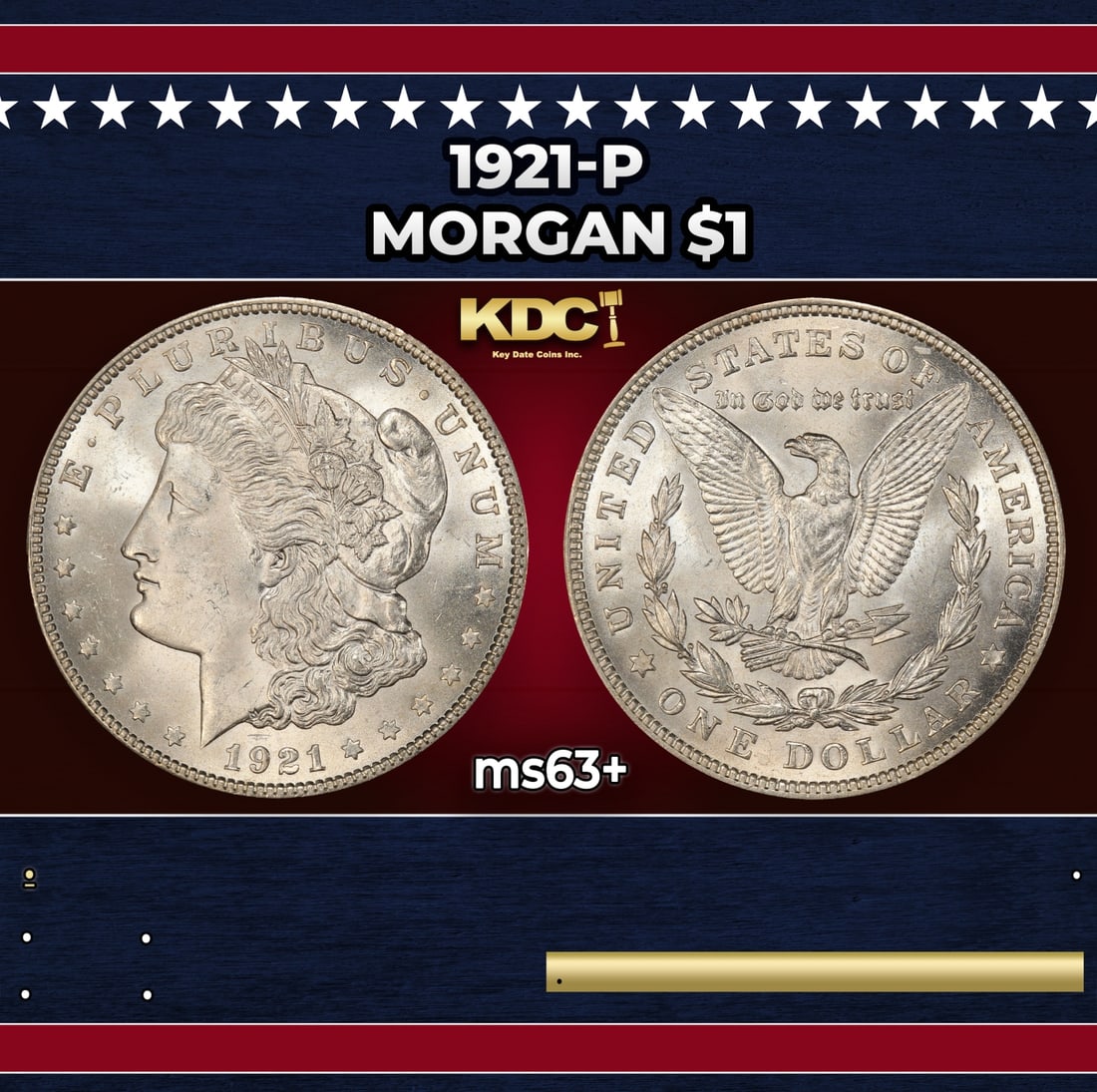 1921-p Morgan Dollar $1 Grades ms63+: 1921-p Morgan Dollar $1 Grades ms63+.
