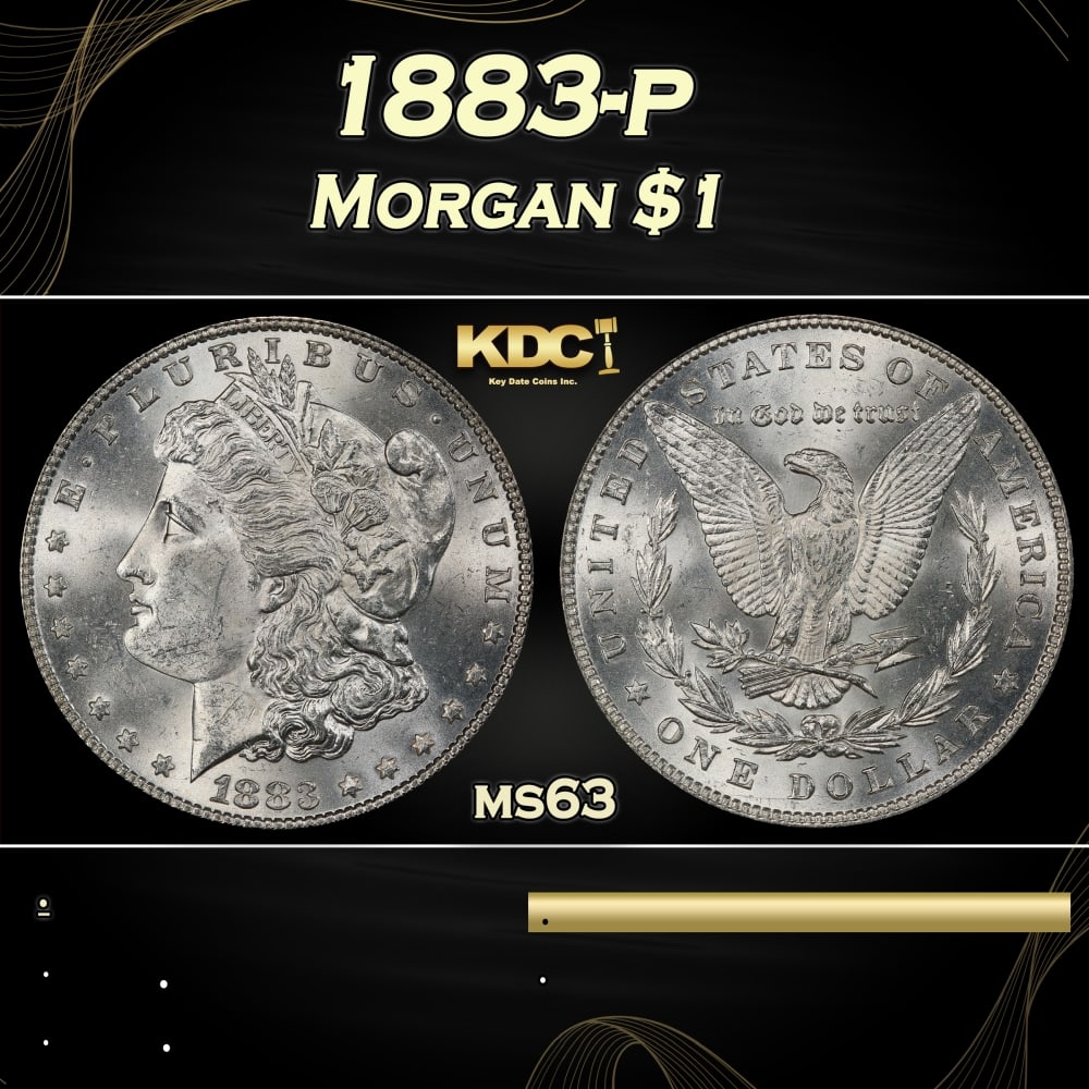 1883-p Morgan Dollar $1 Grades ms63: 1883-p Morgan Dollar $1 Grades ms63. 0