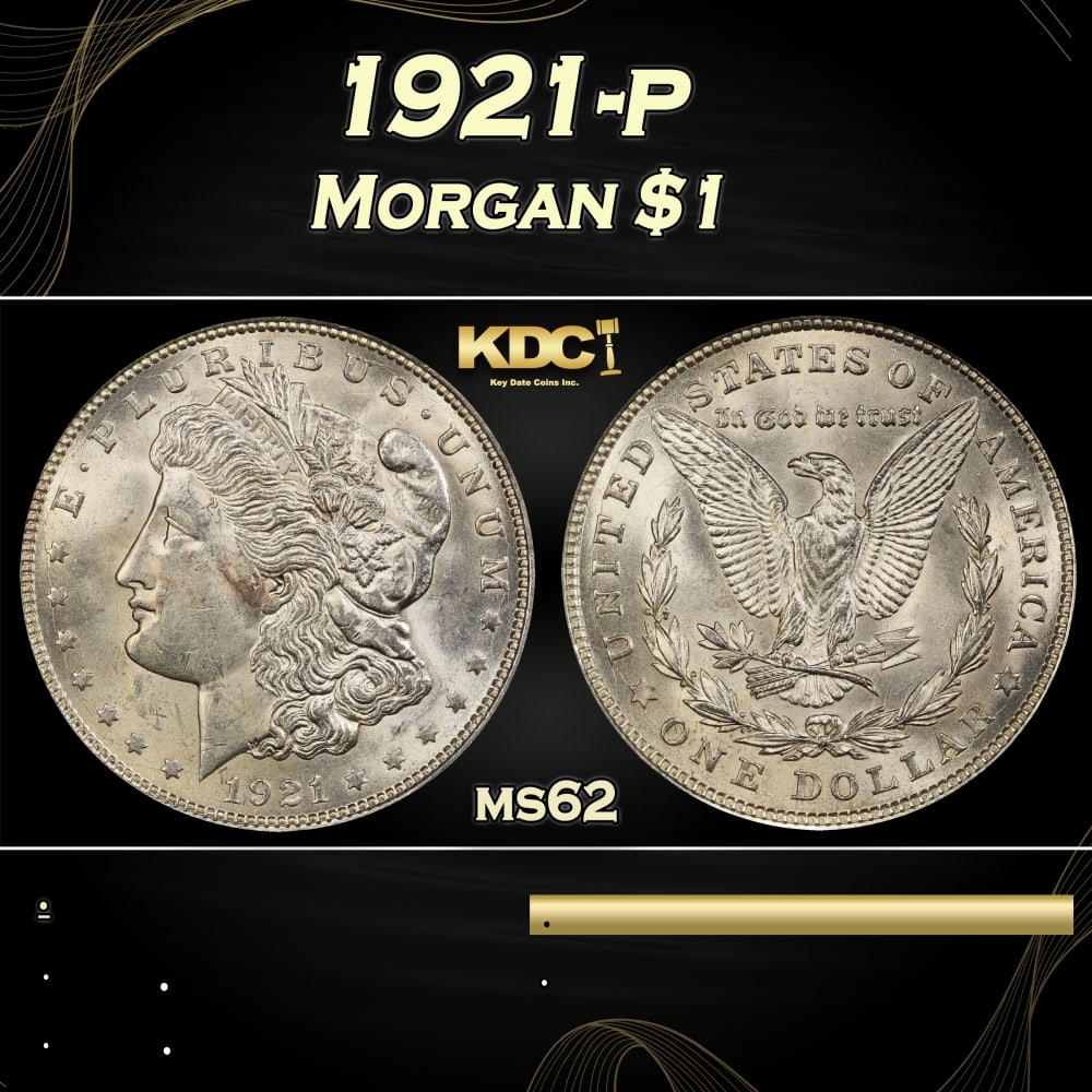 1921-p Morgan Dollar $1 Grades ms62: 1921-p Morgan Dollar $1 Grades ms62. 0
