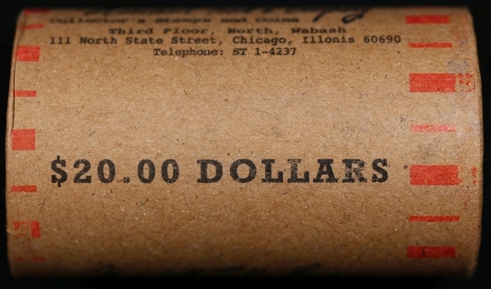 Rare RED Level MARSHALL FIELDS Unc Morgan $1 Roll 20 - 3