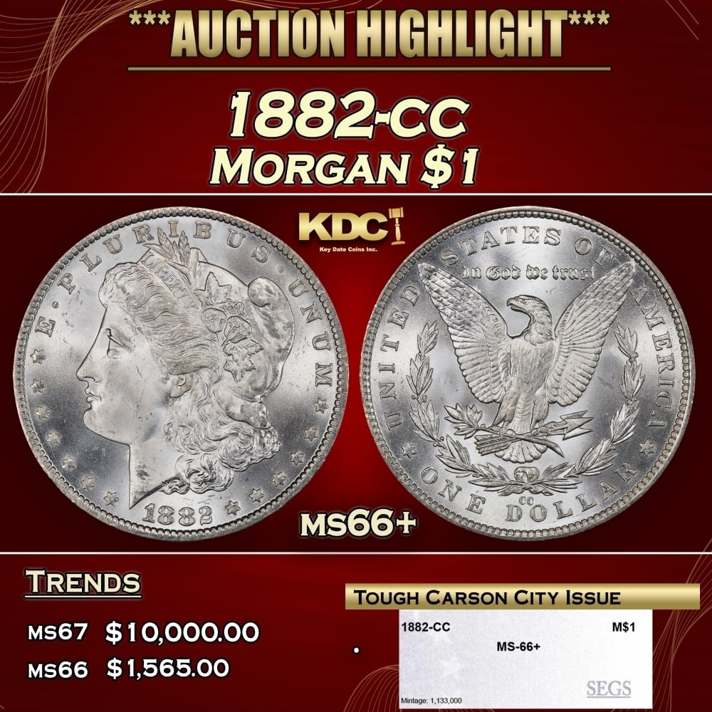 1880-o Morgan Dollar Near Top Pop $1 ms64+ SEGS: 1880-o Near Top Pop Morgan Dollar $1 ms64+ SEGS. 0