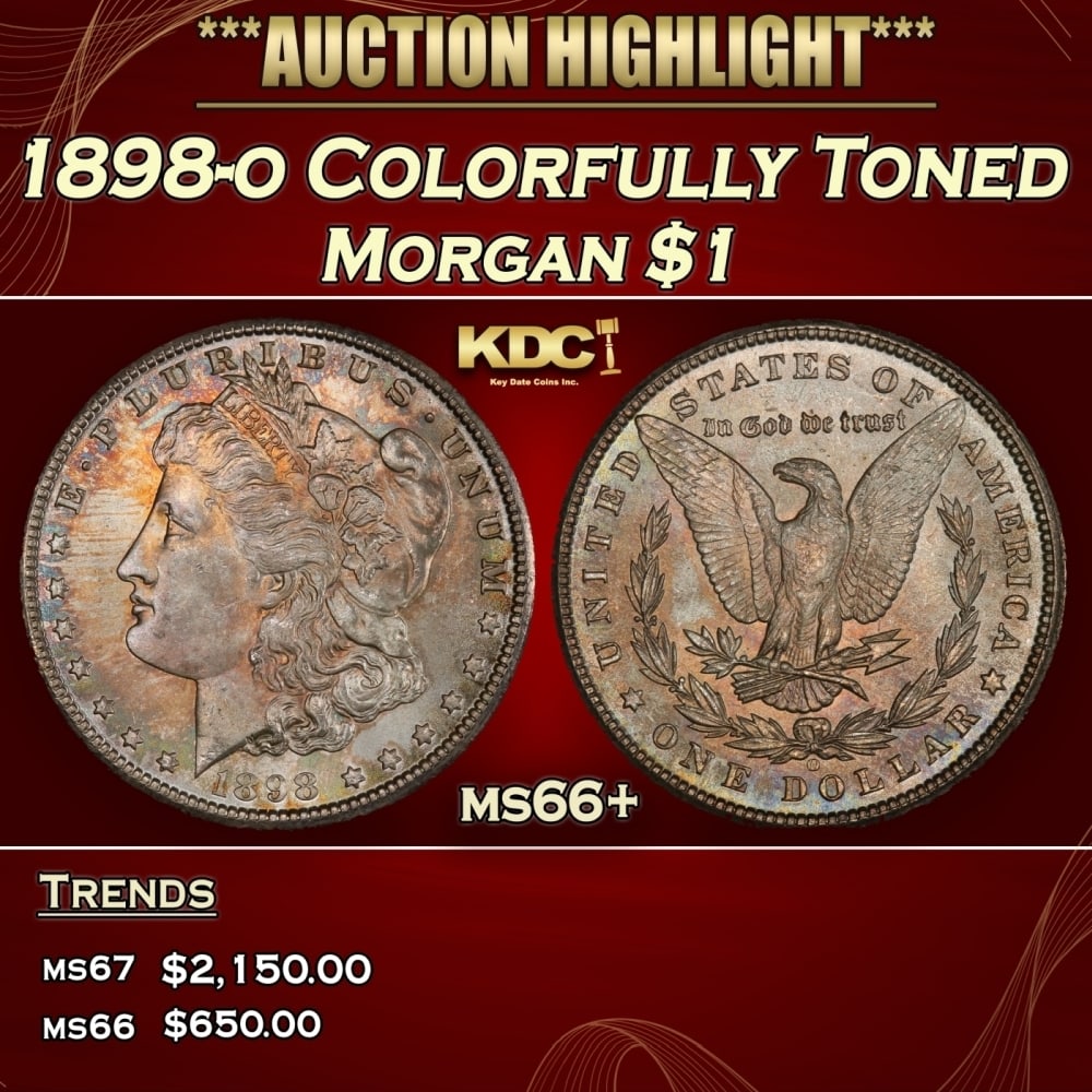 1884-o Morgan Dollar $1 ms65+ DMPL SEGS: 1884-o Morgan Dollar $1 ms65+ DMPL SEGS. 0