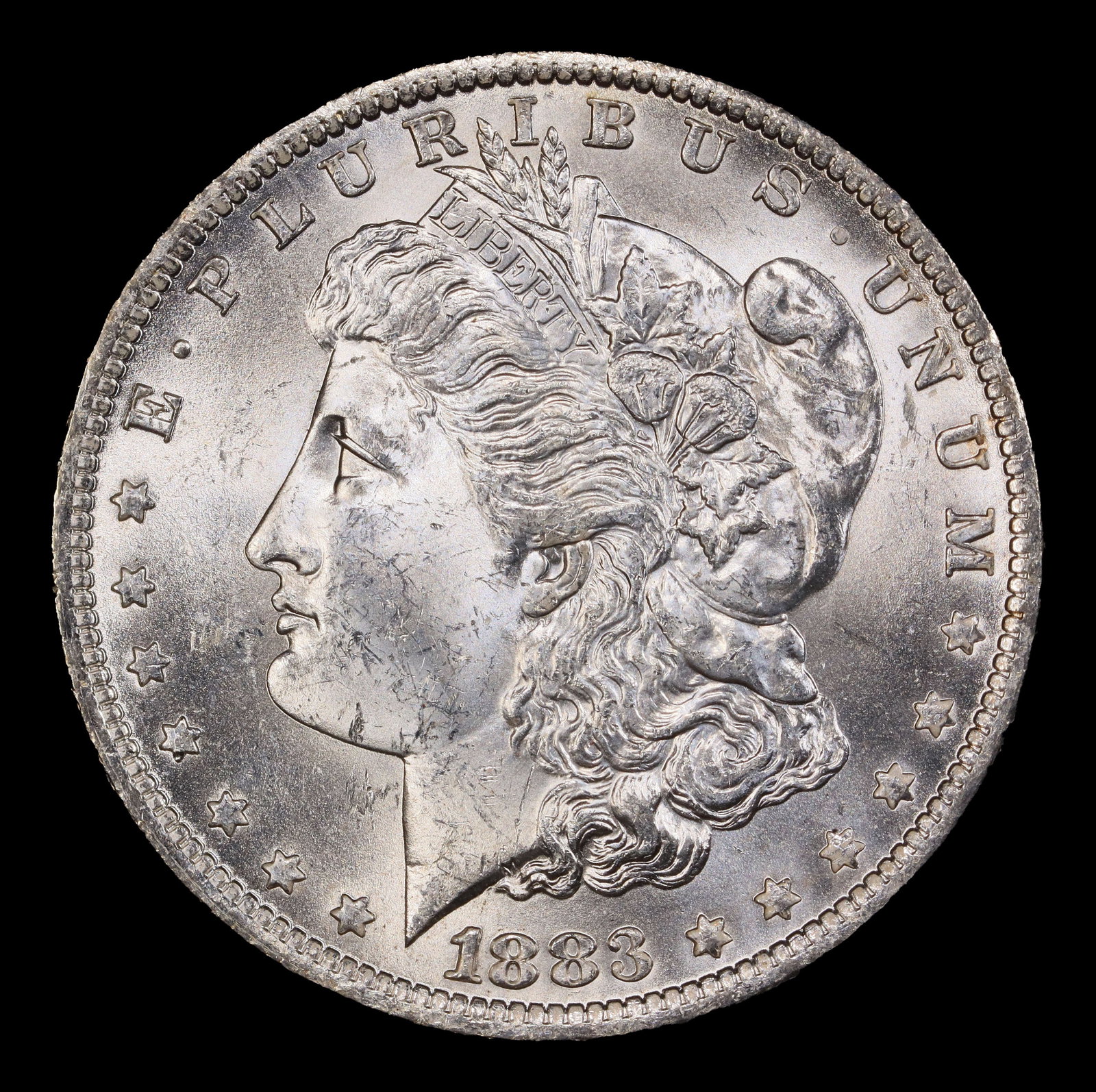 1883-o Morgan Dollar $1 Grades ms63+ - 2