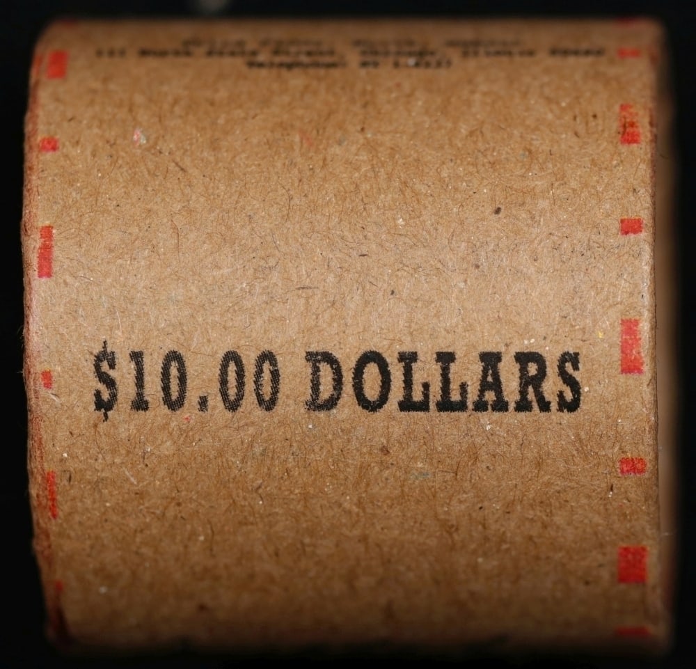 Rare Morgan Circ MARSHALL FIELDS 10 $1 Roll RED Level - 3