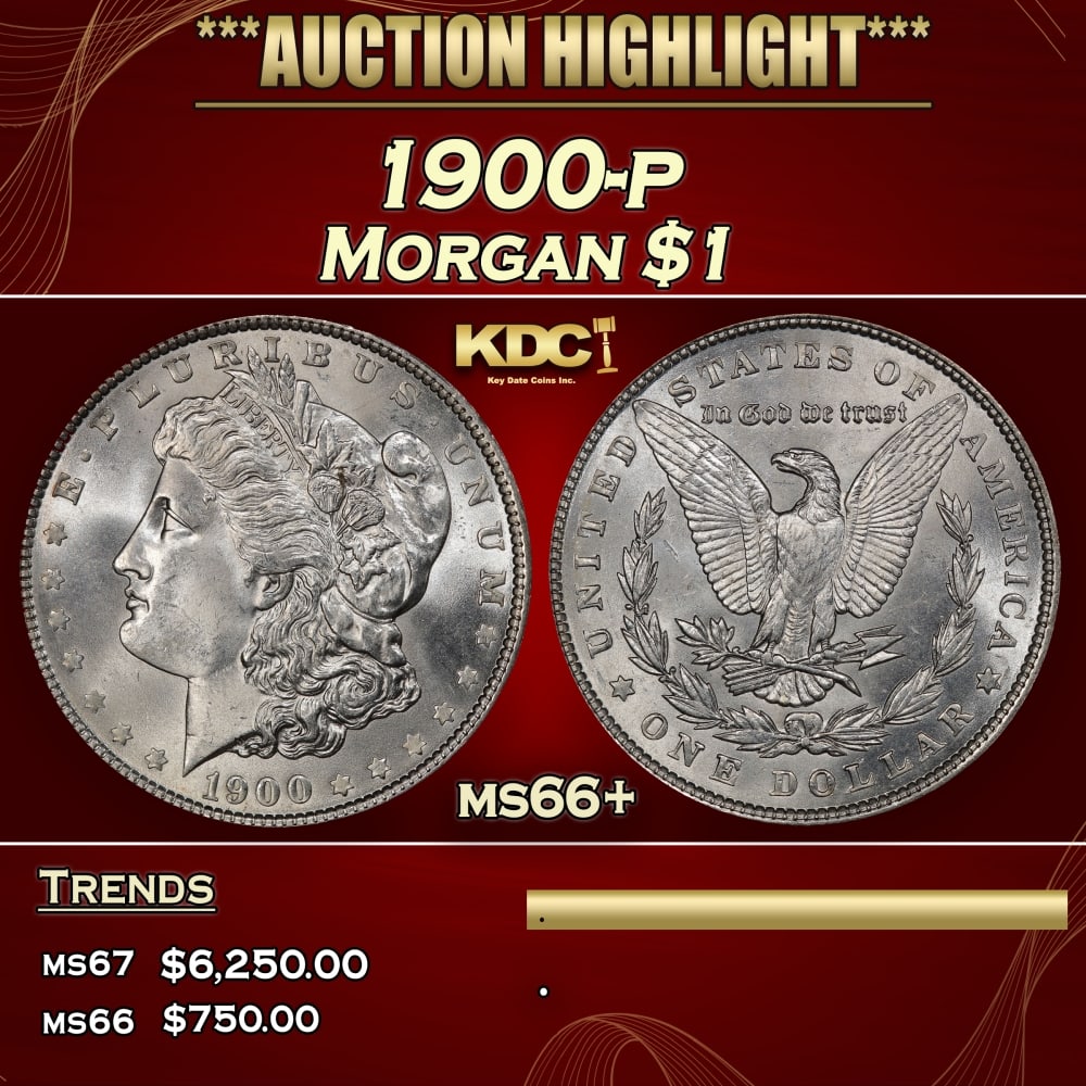 1900-p Morgan Dollar $1 ms66+ SEGS: 1900-p Morgan Dollar $1 ms66+ SEGS. 0