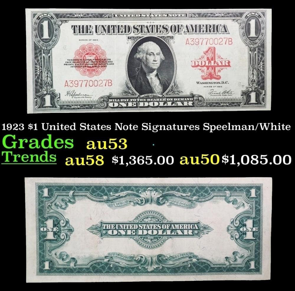 1899 Parker/Burke $2 Large Size Silver Certificate Grades Select AU: 1899 Parker/Burke $2 Large Size Silver Certificate Grades Select AU.