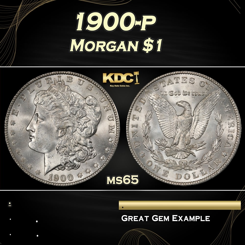 1900-p Morgan Dollar $1 Grades ms65: 1900-p Morgan Dollar $1 Grades ms65. 0