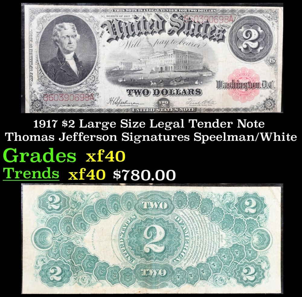 1923 Speelman/White $1 United States Note Grades Select AU: 1923 Speelman/White $1 United States Note Grades Select AU.