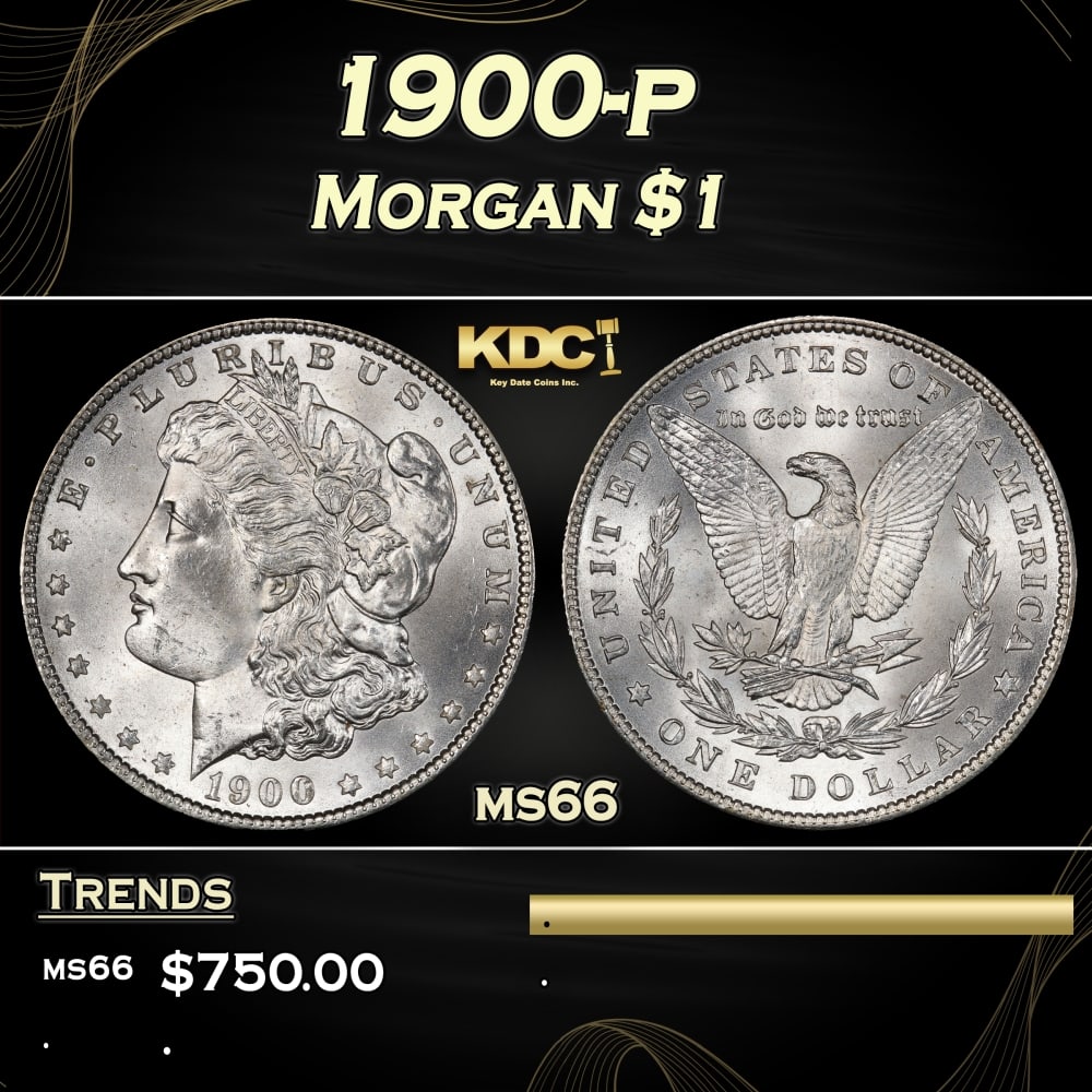 1900-p Morgan Dollar $1 Grades ms66: 1900-p Morgan Dollar $1 Grades ms66. 0