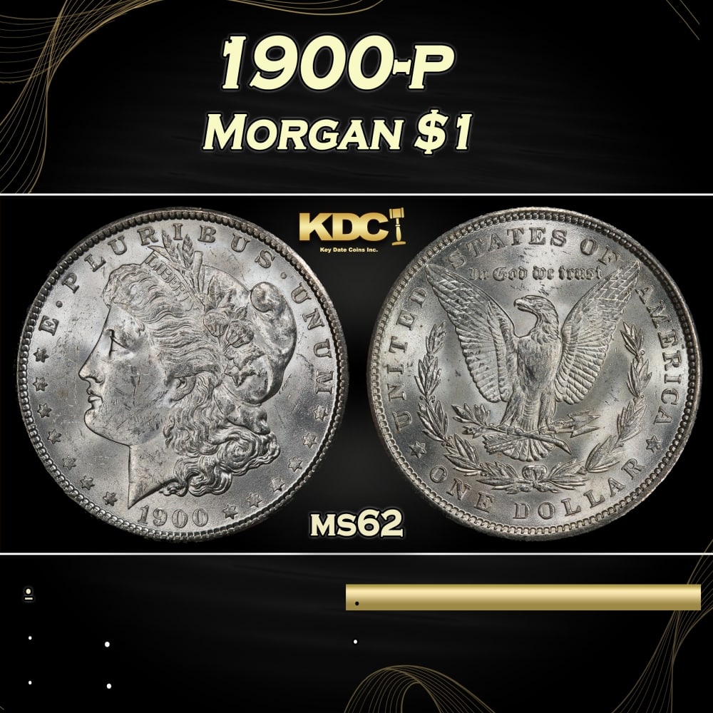 1900-p Morgan Dollar $1 Grades ms62: 1900-p Morgan Dollar $1 Grades ms62. 0