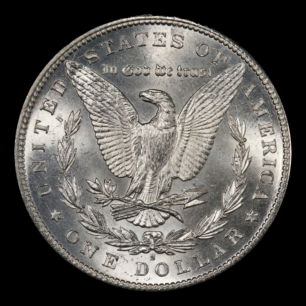 1897-s Morgan Dollar $1 Grades ms65 - 3