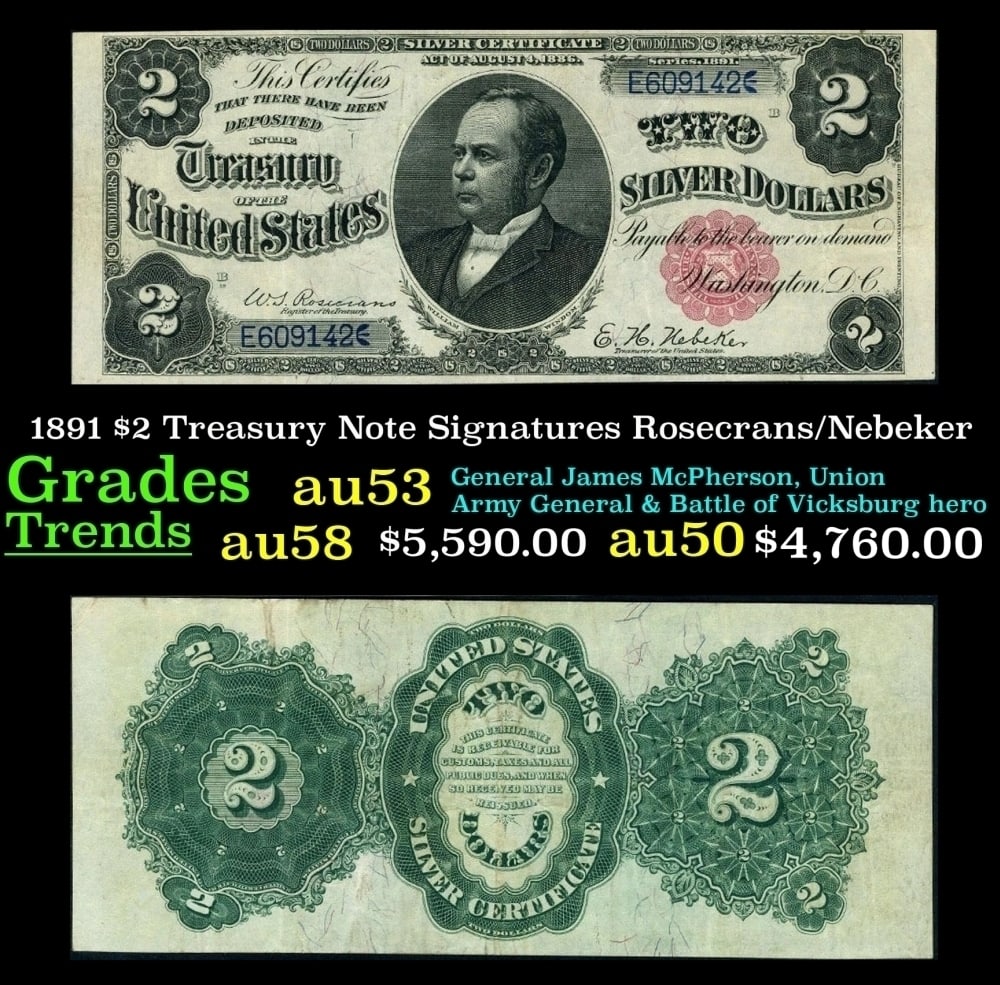 The $10 United States Note Famous Ten-Dollar "Bison Note" of 1901 FR-122 Grades xf 1901 (1 of 3)