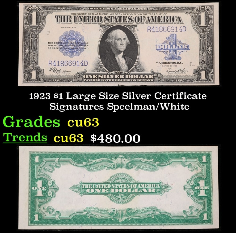1896 $2 Large Size Silver Certificate "Educational Series" Grades xf Signatures Tillman/Morgan (1 of 3)