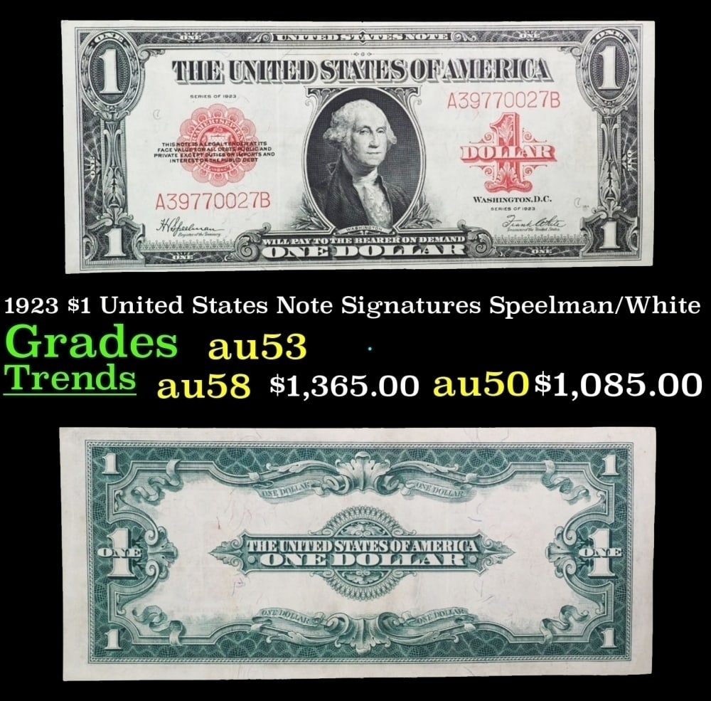 1899 $2 Large Size Silver Certificate "Mini-Portholes" Grades Select AU Signatures Parker/Burke: 1899 $2 Large Size Silver Certificate "Mini-Portholes" Grades Select AU Signatures Parker/Burke. FR-255 The Series 1899 $2 Silver Certificate is notable not only for being the last $2 silver certifica