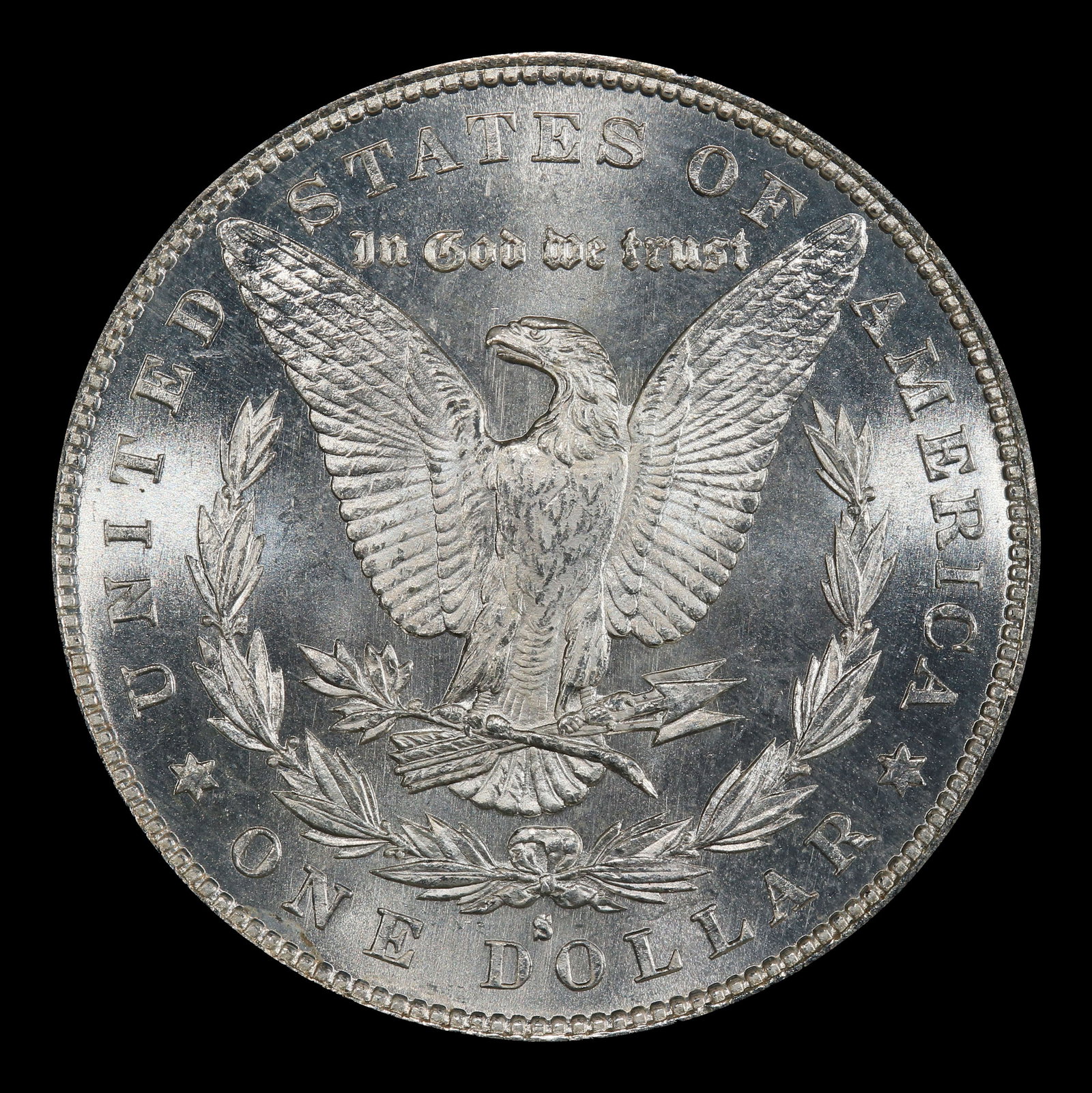 1879-s Morgan Dollar $1 Grades ms63+ - 3
