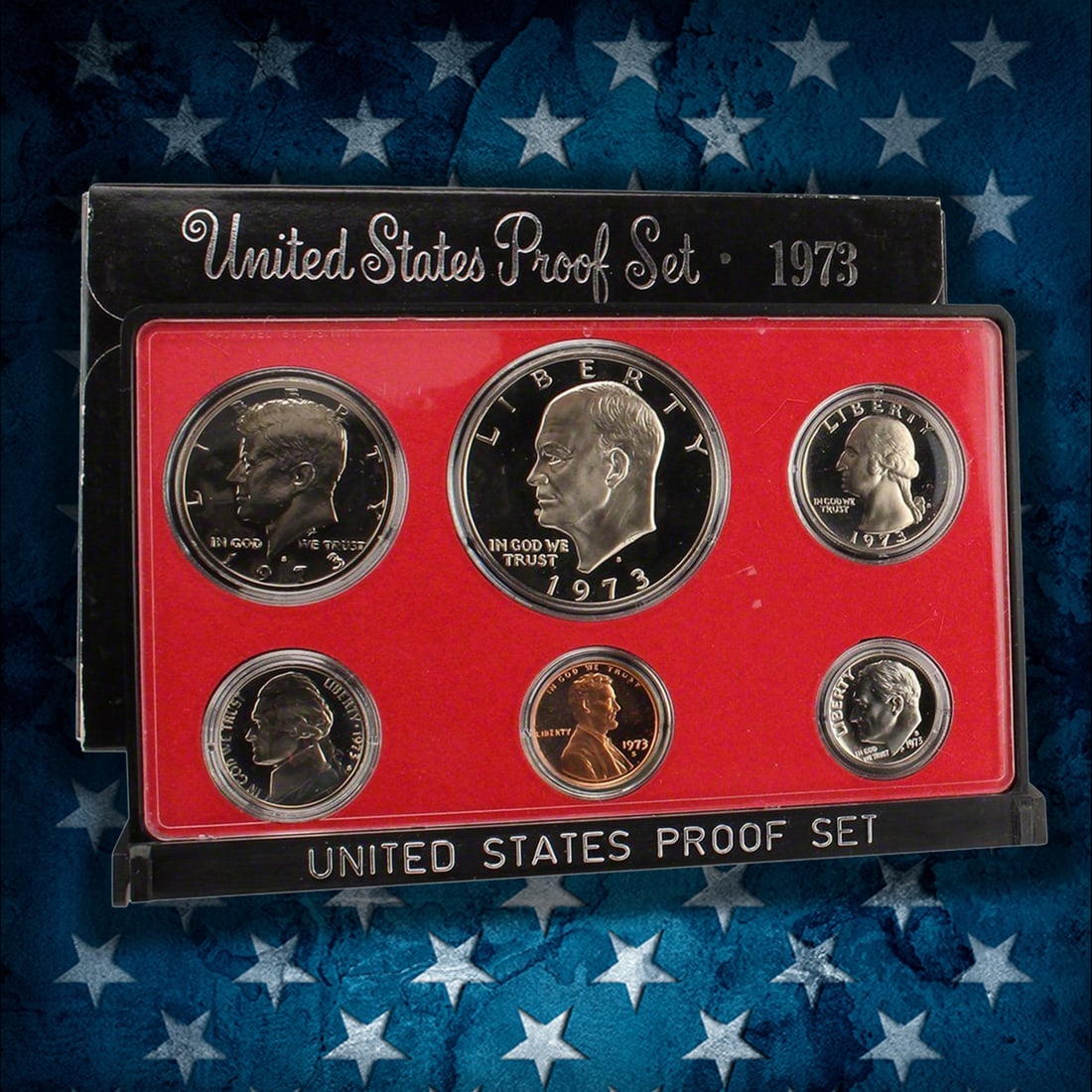 1973-1978 Proof Set Run 36 Coins 6 Complete Sets Complete Ike Set - 2