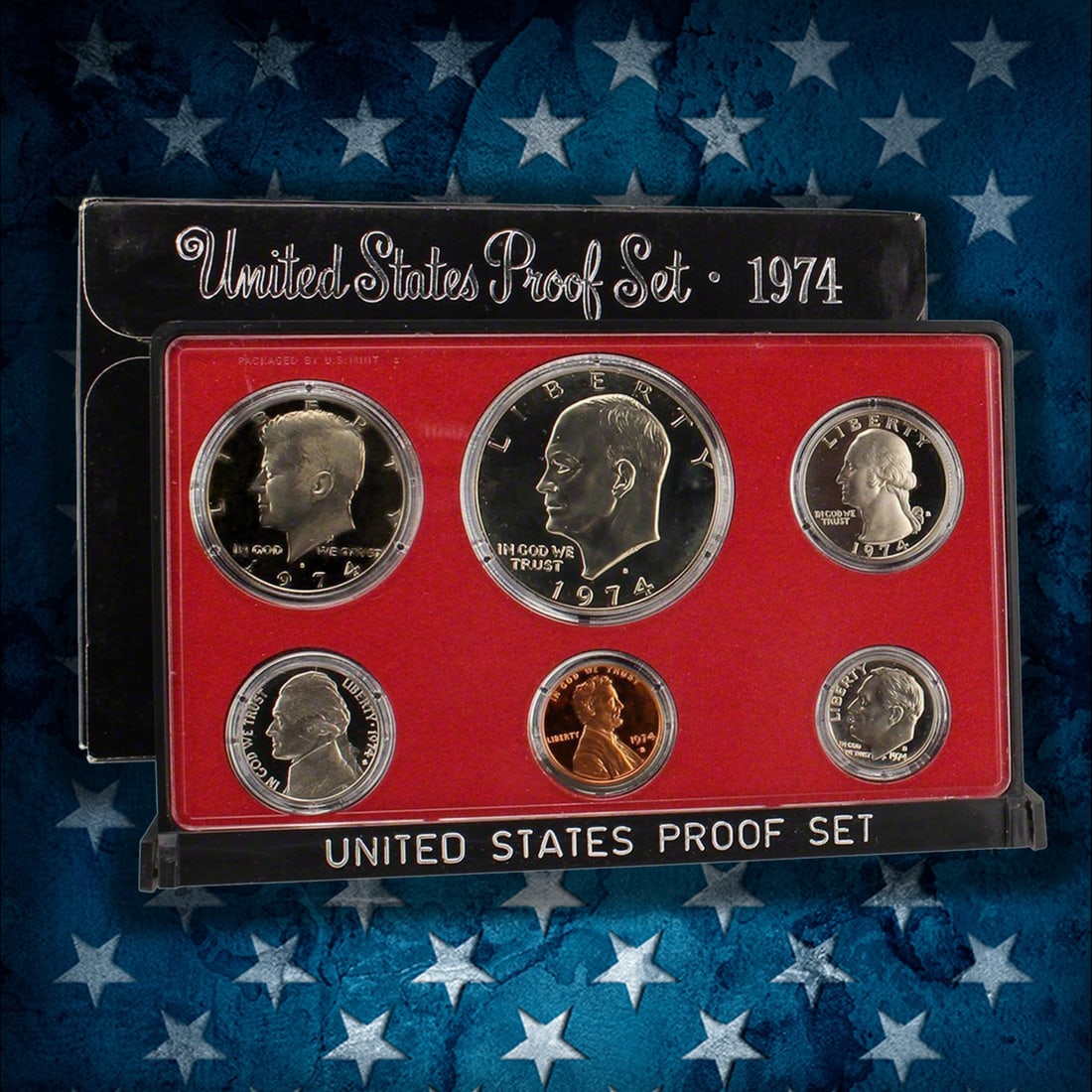 1973-1978 Proof Set Run 36 Coins 6 Complete Sets Complete Ike Set - 3