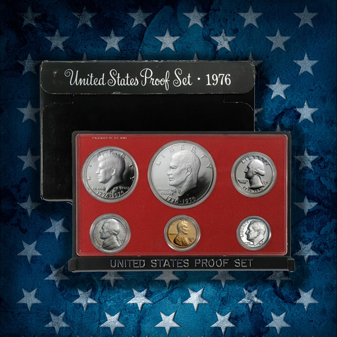 1973-1978 Proof Set Run 36 Coins 6 Complete Sets Complete Ike Set - 5