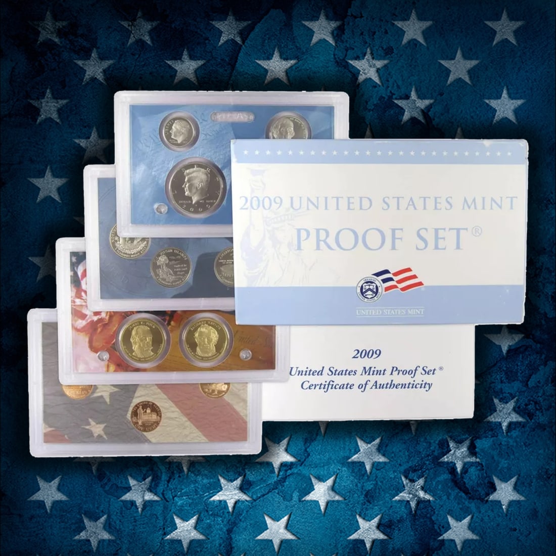 2009-2015 Proof Set Run 102 Coins 7 Complete Sets - 2