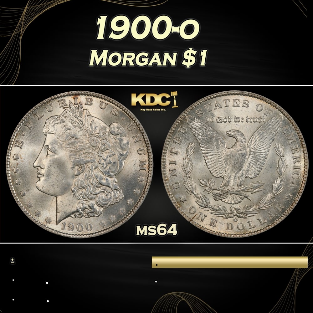 1900-o Morgan Dollar $1 Grades ms64: 1900-o Morgan Dollar $1 Grades ms64. 0