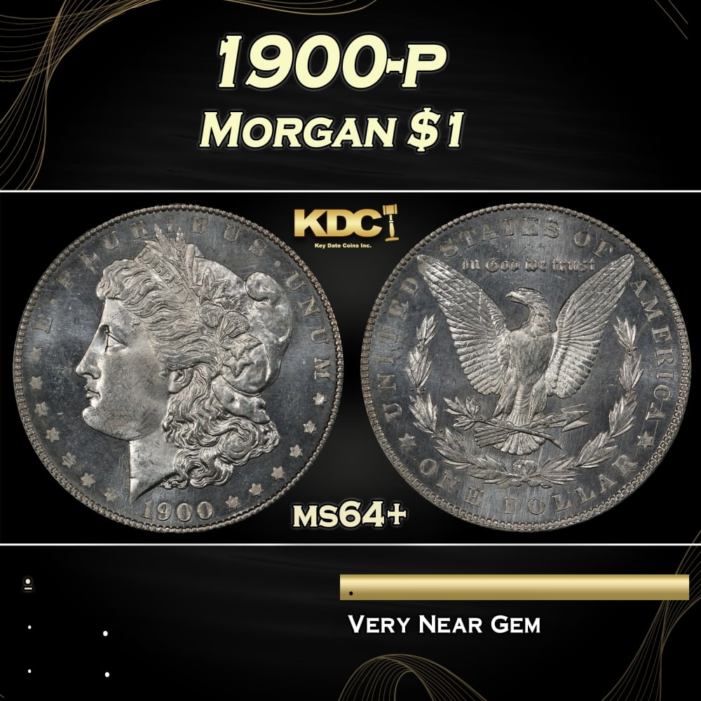 1900-p Morgan Dollar $1 Grades ms64+: 1900-p Morgan Dollar $1 Grades ms64+. 0