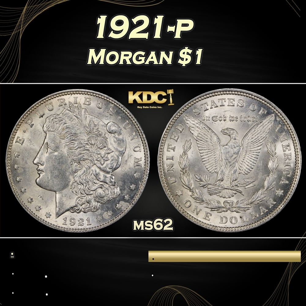1921-p Morgan Dollar $1 Grades ms62: 1921-p Morgan Dollar $1 Grades ms62. 0