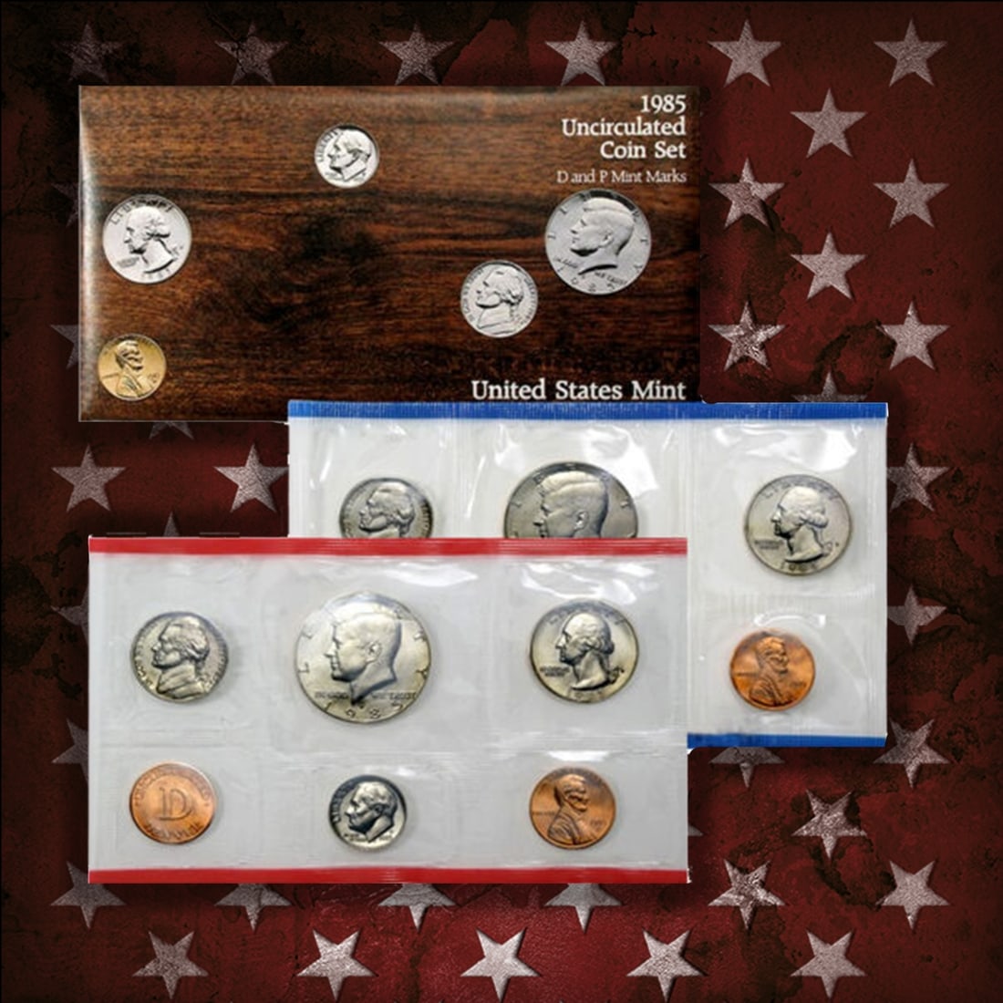1968-1998 30 Years Mint Set Run - 315 Coins, 29 Complete Sets - 17