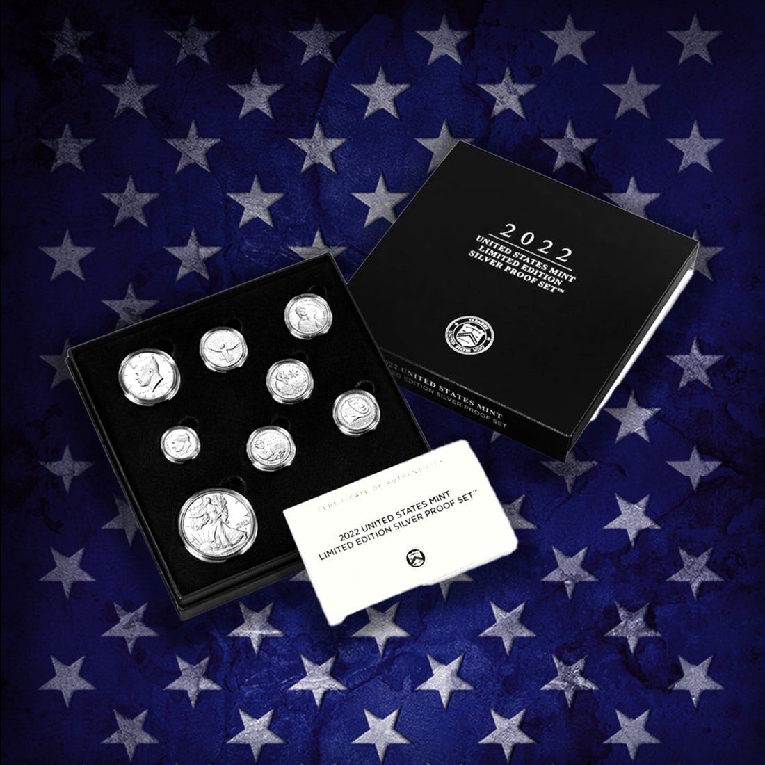 2012-2023 Limited Edition Silver Proof Sets - 86 Coins, 12 Sets Total Over 27oz OF SILVER WOW! - 11