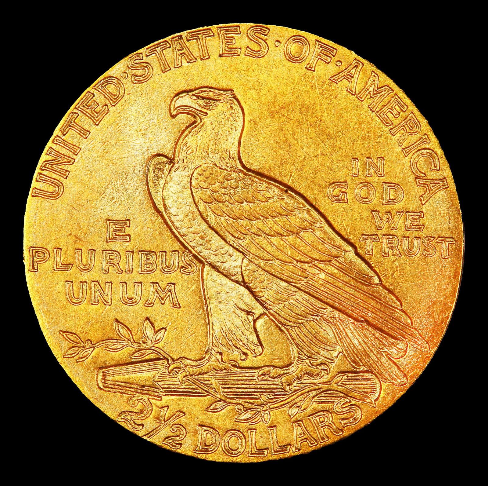 1909-p Gold Indian Quarter Eagle $2 1/2 ms65 SEGS - 3