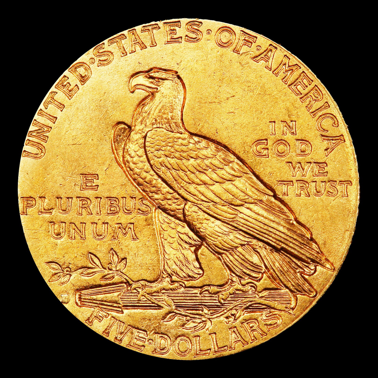 1910-d Gold Indian Half Eagle $5 ms65 SEGS - 3
