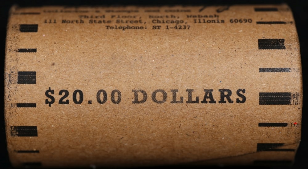 MARSHALL FIELDS RARE Circ Black Lvl 20 Coin Morgan Roll - 3