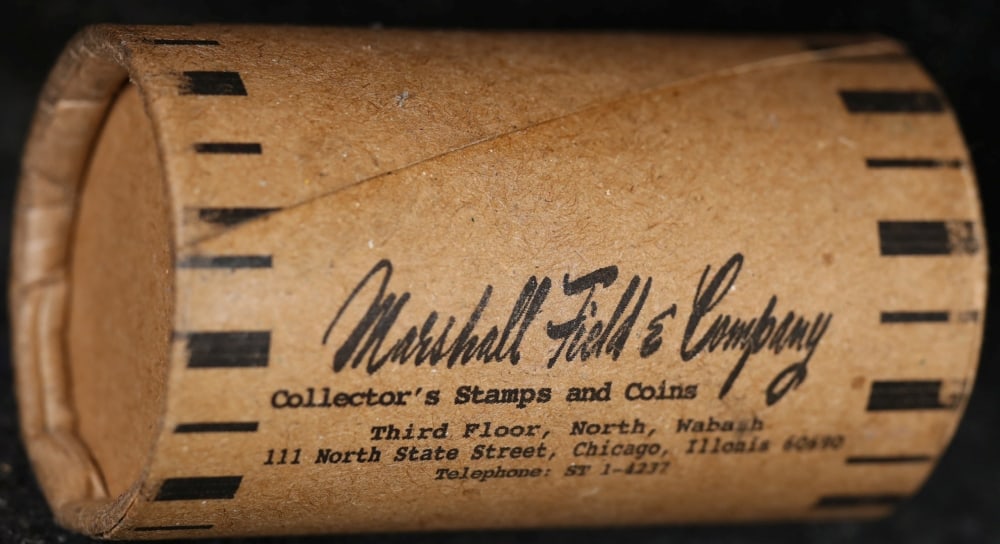 MARSHALL FIELDS RARE Circ Black Lvl 20 Coin Morgan Roll - 4