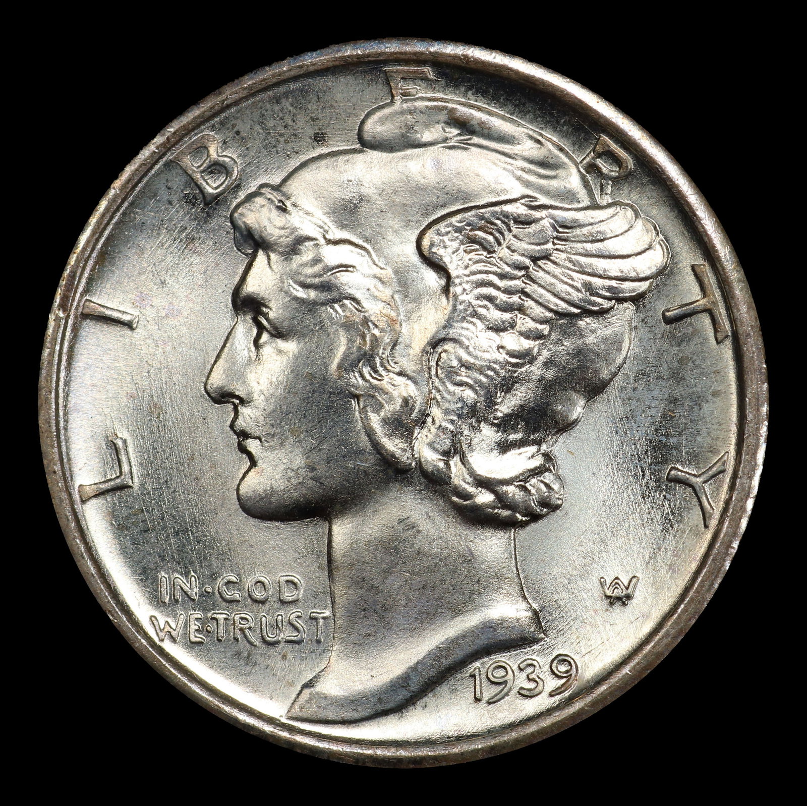 1939-d Mercury Dime Near Top Pop! 10c ms68+ FSB SEGS - 2