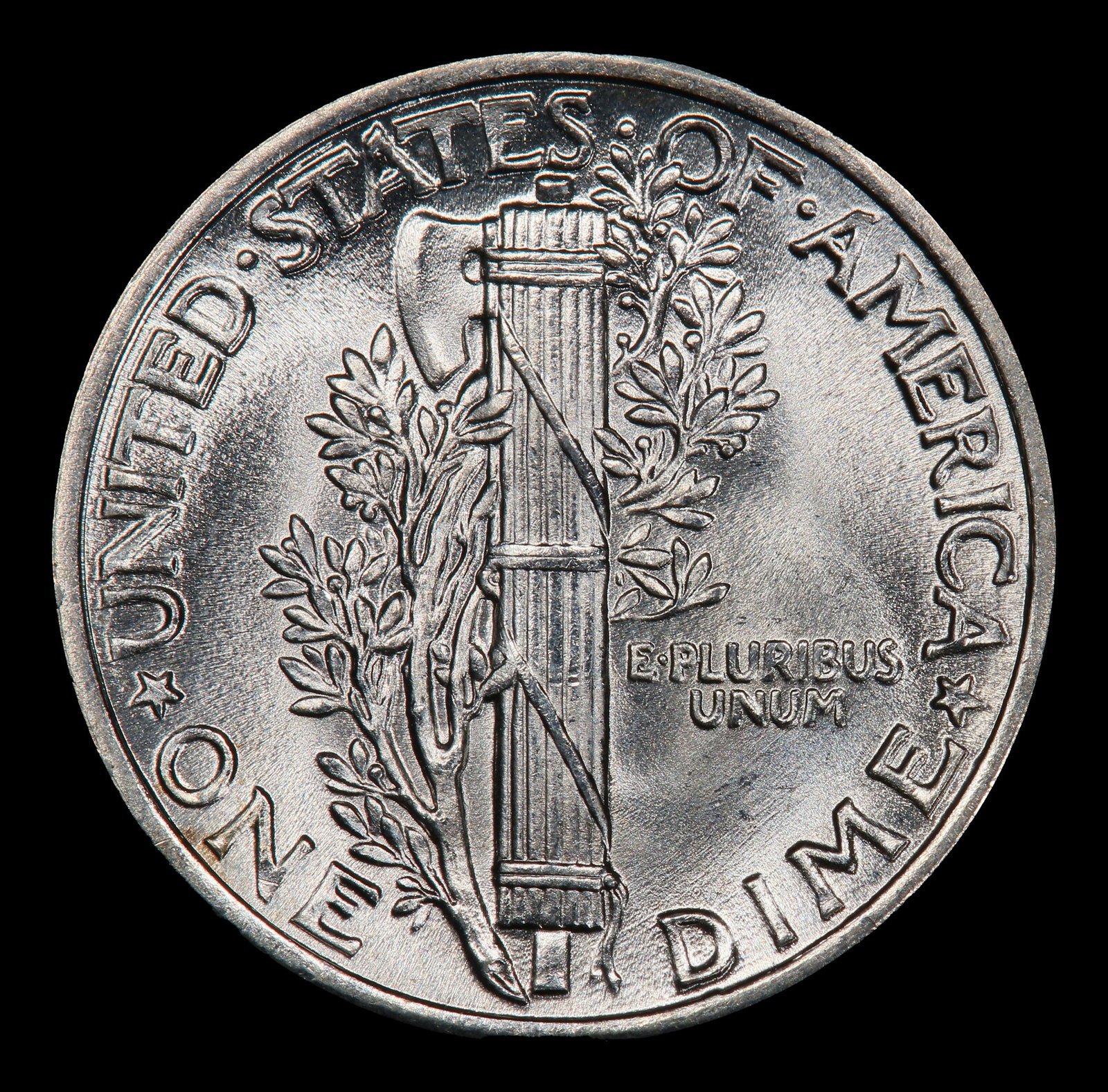 1939-p Mercury Dime Near Top Pop 10c ms67 FSB SEGS - 3