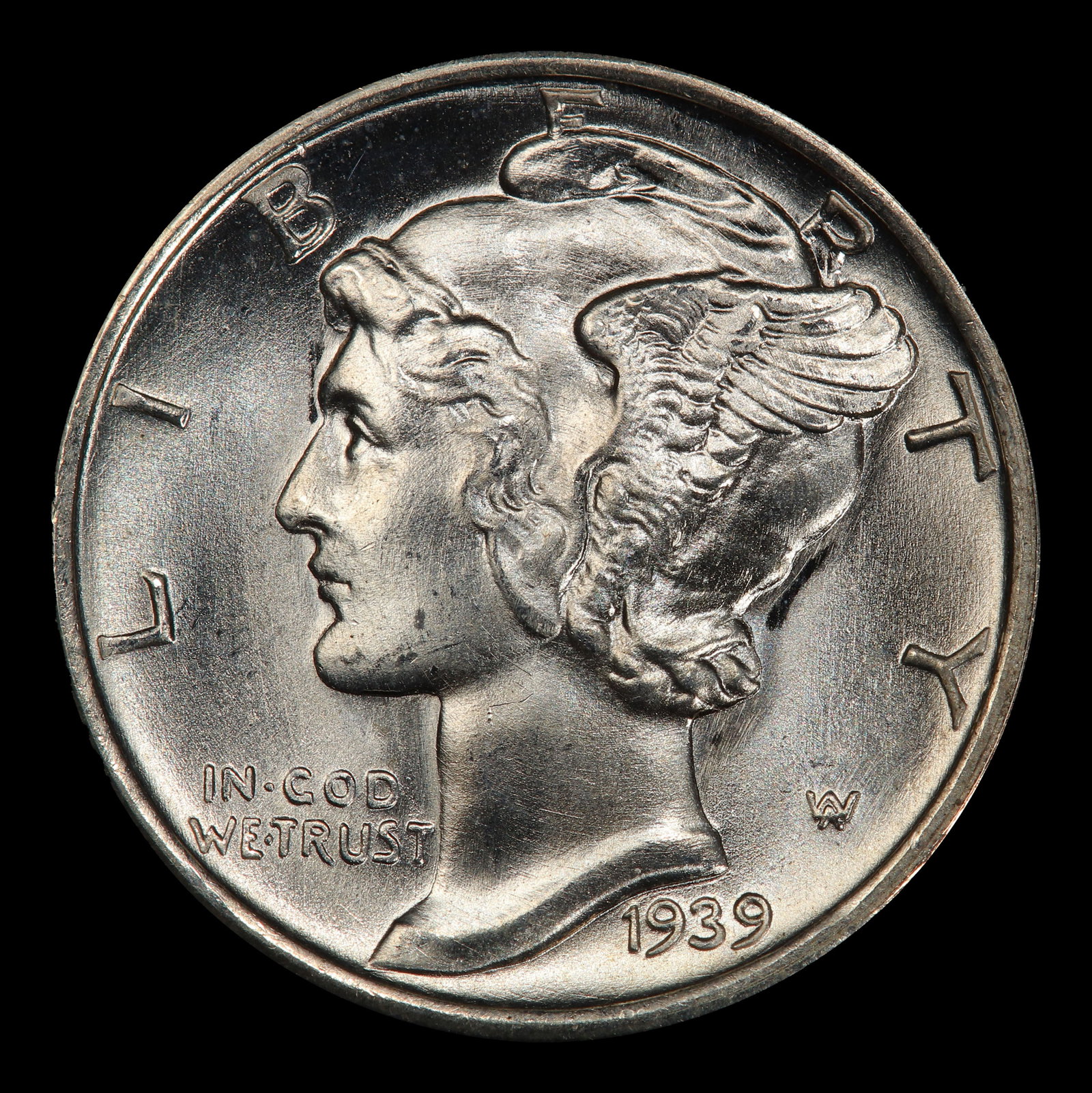 1939-s Mercury Dime 10c ms66+ FSB SEGS - 2